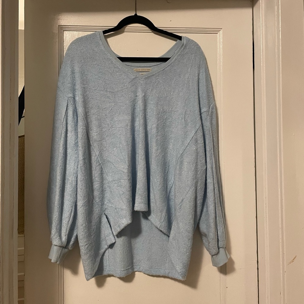 Urban Outfitters light blue v-neck